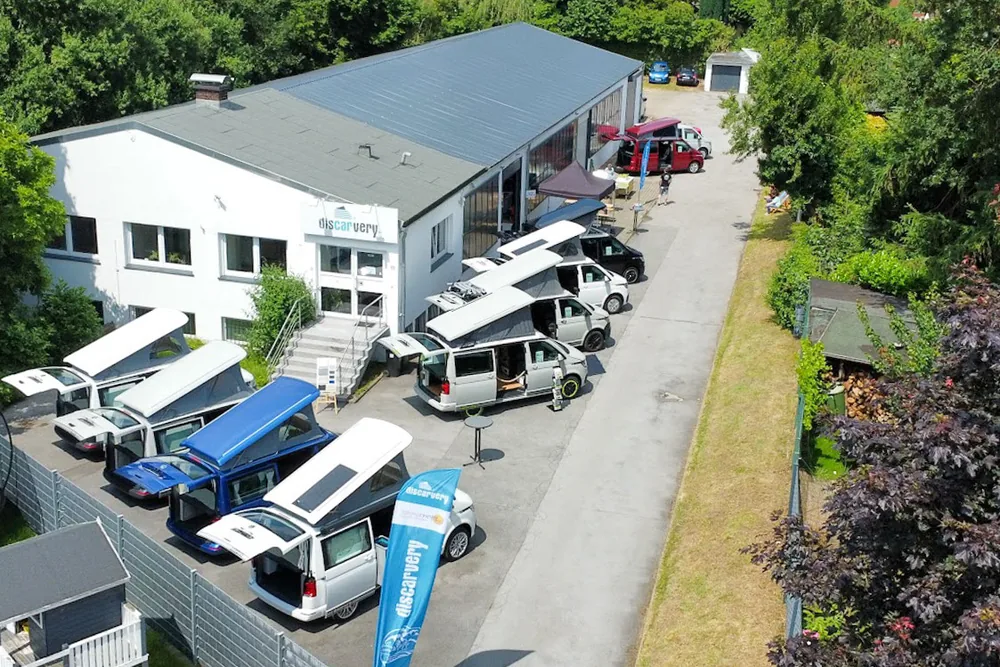 Betriebsgelände von Discarvery in Bochum